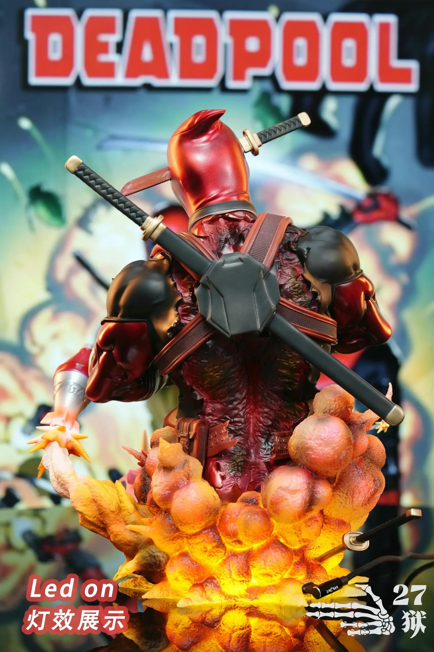 Preventa Resina Deadpool Figura Deadpool 27Abyss Estudio