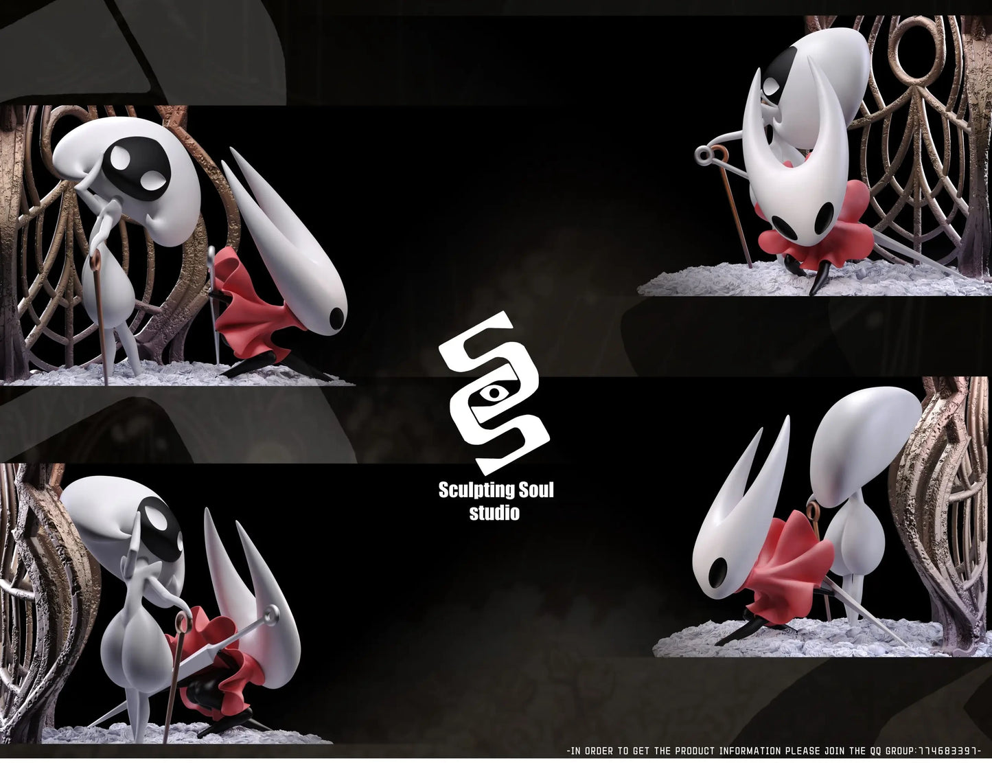 Preventa Resina Hornet & Lance Figura Hollow Knight: Silksong Sculpting Soul Estudio