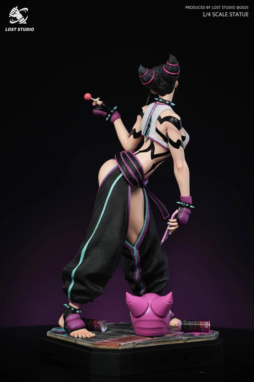 Preventa Resina Han Juri Figura Street Fighter LOST Estudio