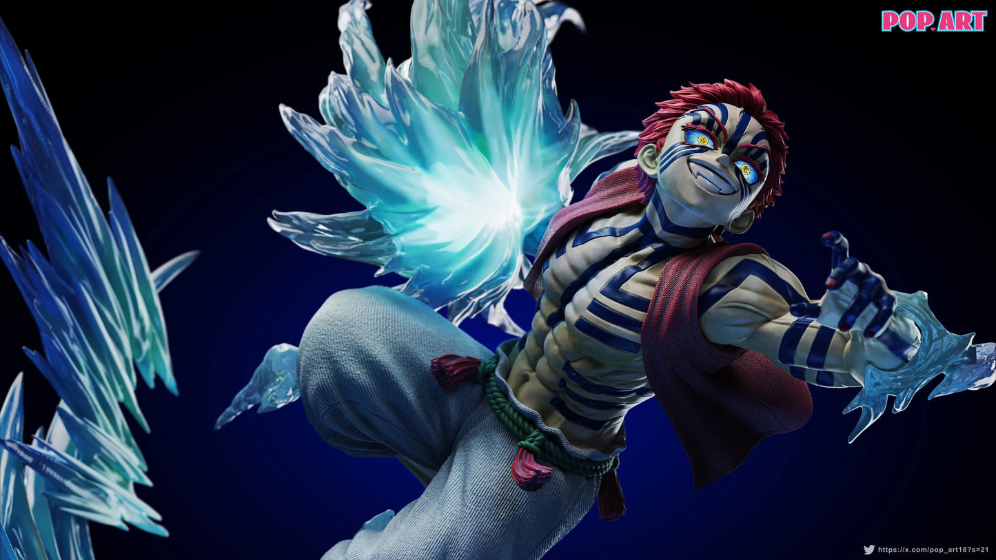 Preventa Resina Akaza Figura Demon Slayer POP.ART Estudio