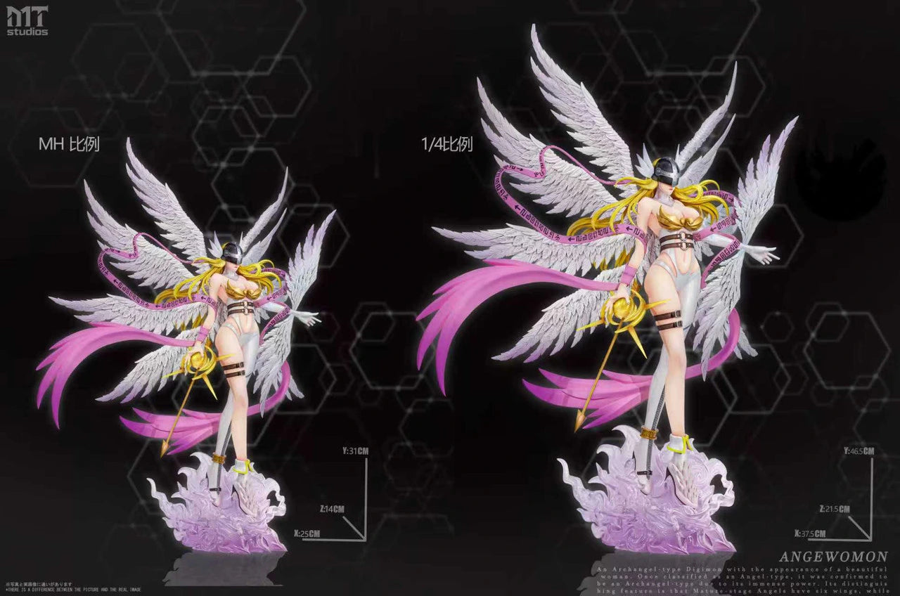 Preventa Resina Angewomon Figura Digimon MT Estudio