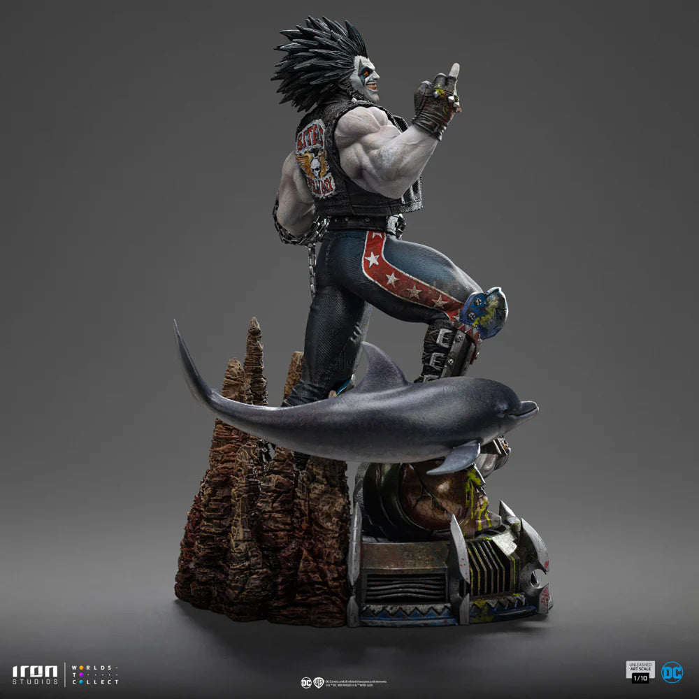 Preventa Resina Lobo Figura DC Comics Iron (Licencia) Estudio