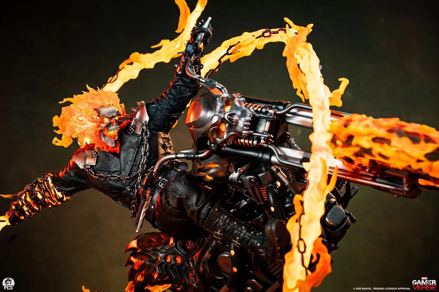 Preventa Resina Ghost Rider Figura Ghost Rider PCS (Licencia) Estudio