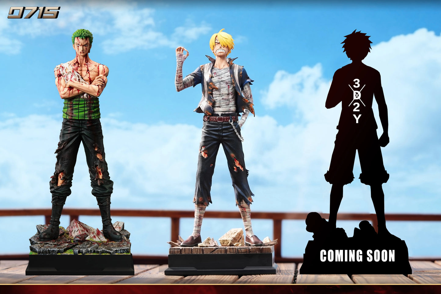 Preventa Resina Sanji Vinsmoke Figura One Piece 715 Estudio