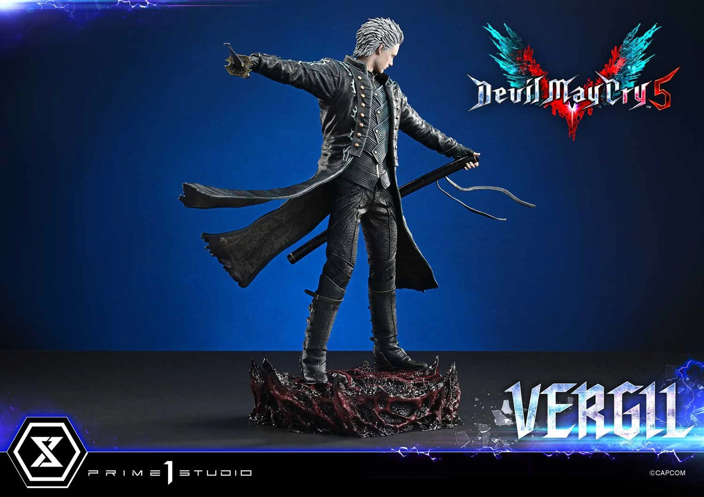 Preventa Resina Vergil Figura Devil May Cry 5 Prime 1 (Licencia) Estudio