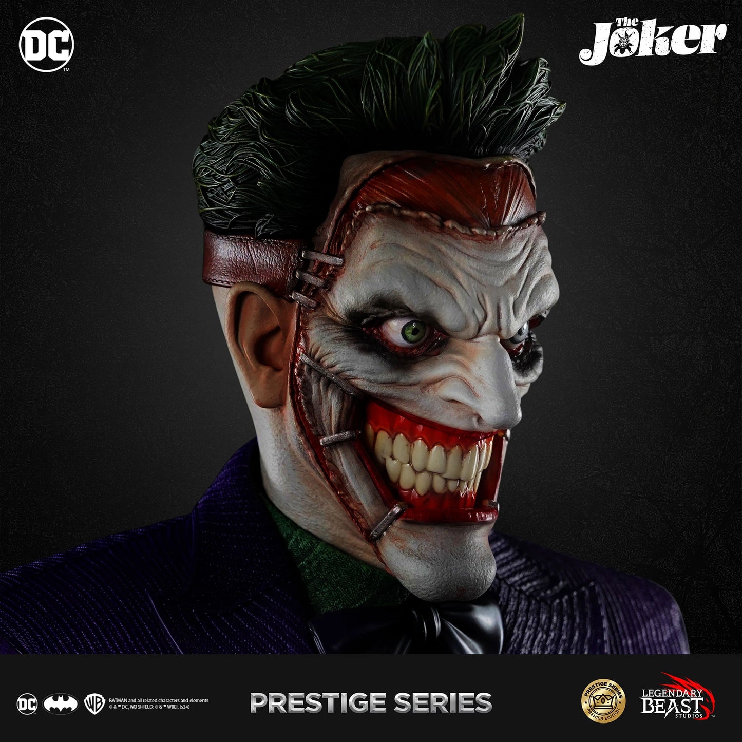 Preventa Resina Joker Figura DC Comics Legendary Beast (Licencia) Estudio