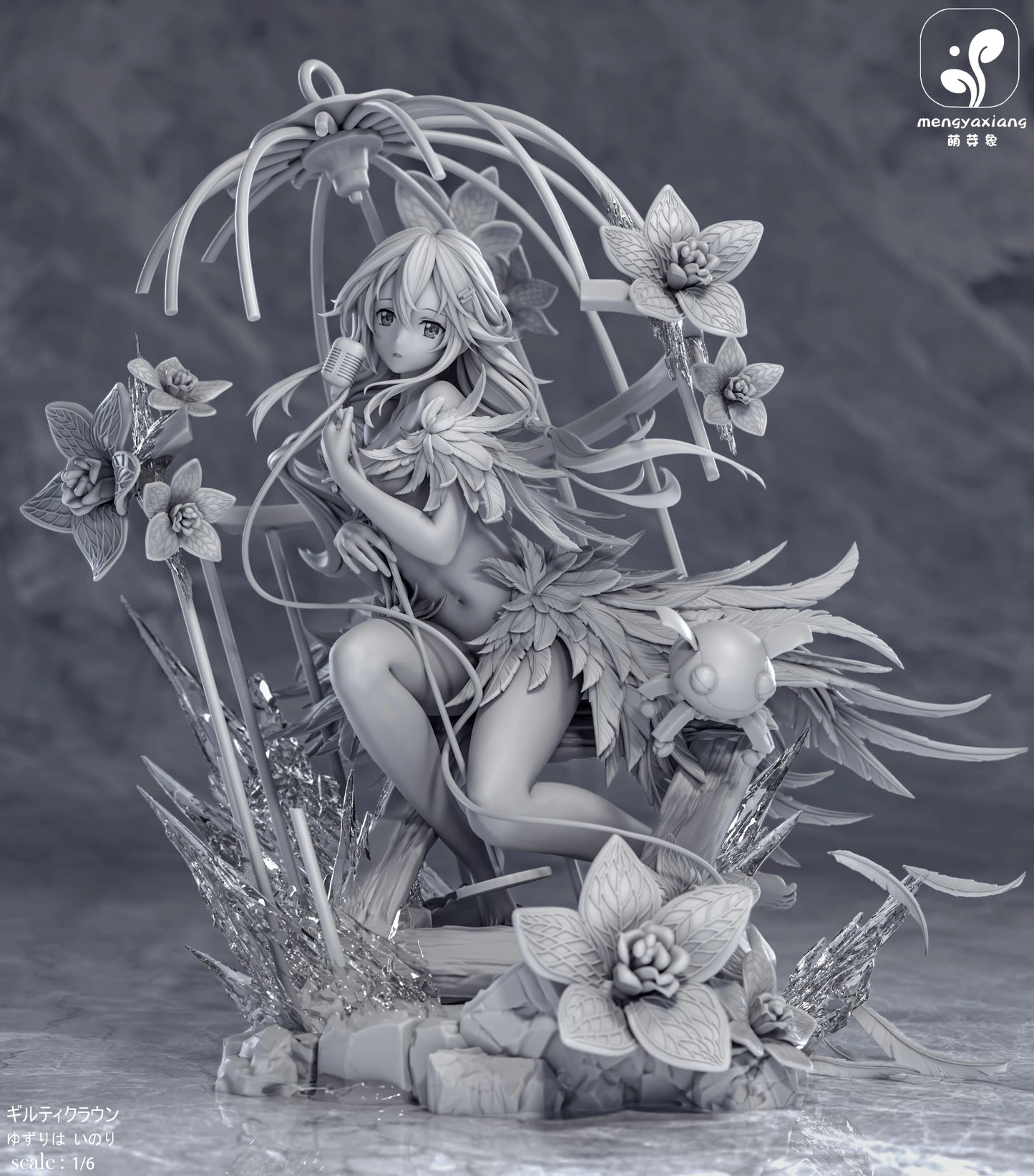 Preventa Resina Inori Yuzuriha Figura Guilty Crown Meng Ya Xiang Estudio