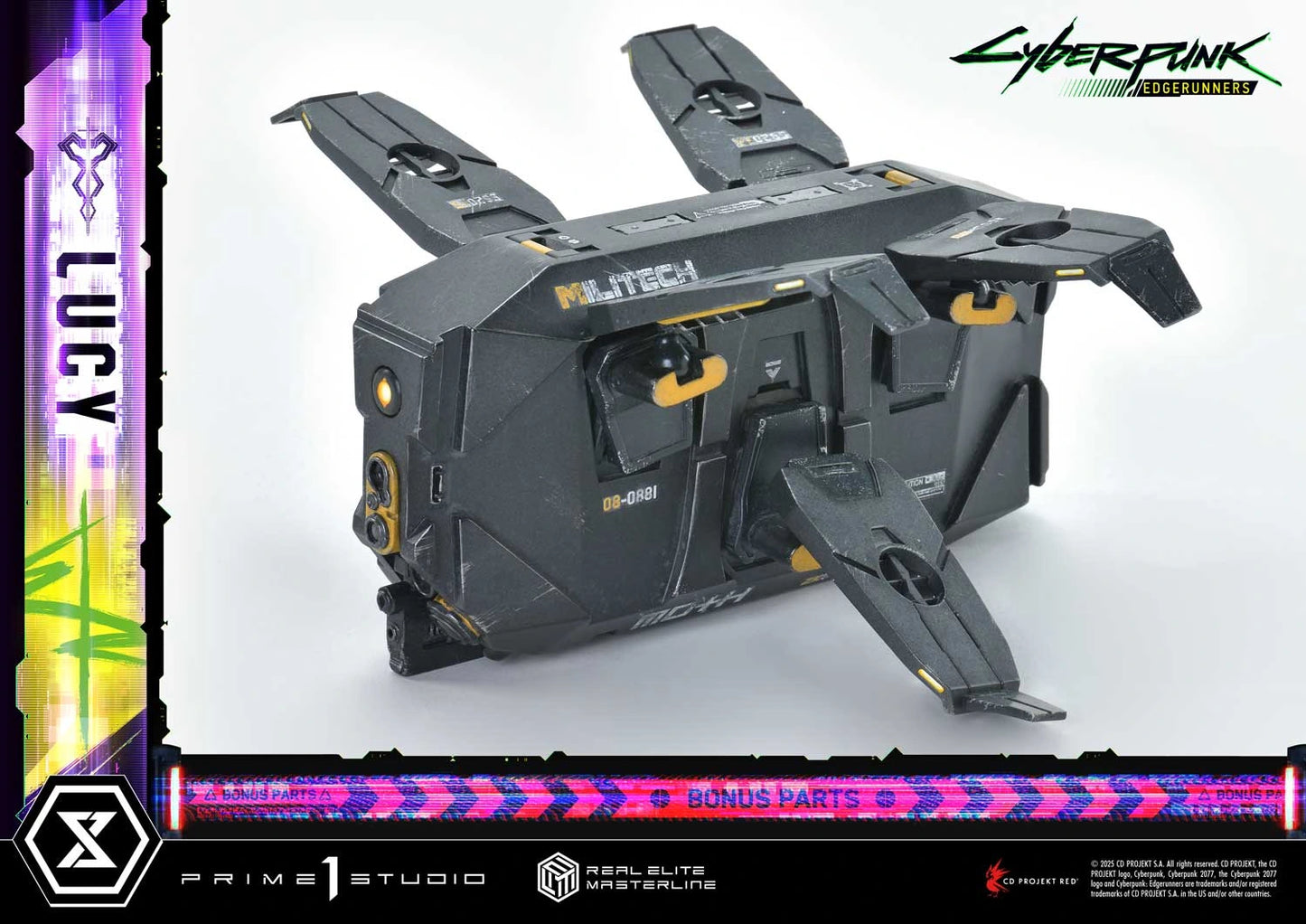 Preventa Resina Lucy Deluxe Figura Cyberpunk: Edgerunners Prime 1 (Licencia) Estudio