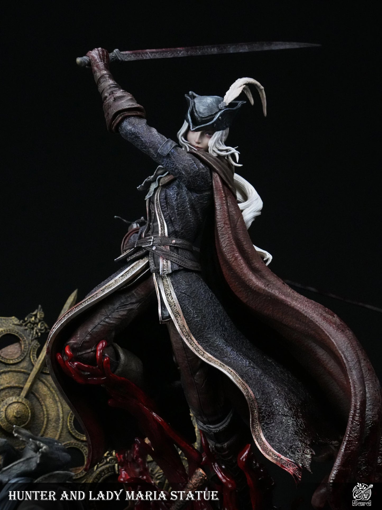 Preventa Resina Lady Maria vs Hunter Figura Bloodborne Bard Estudio