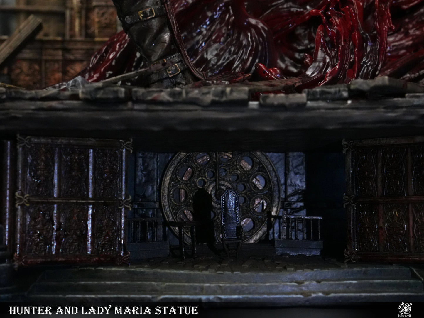 Preventa Resina Lady Maria vs Hunter Figura Bloodborne Bard Estudio