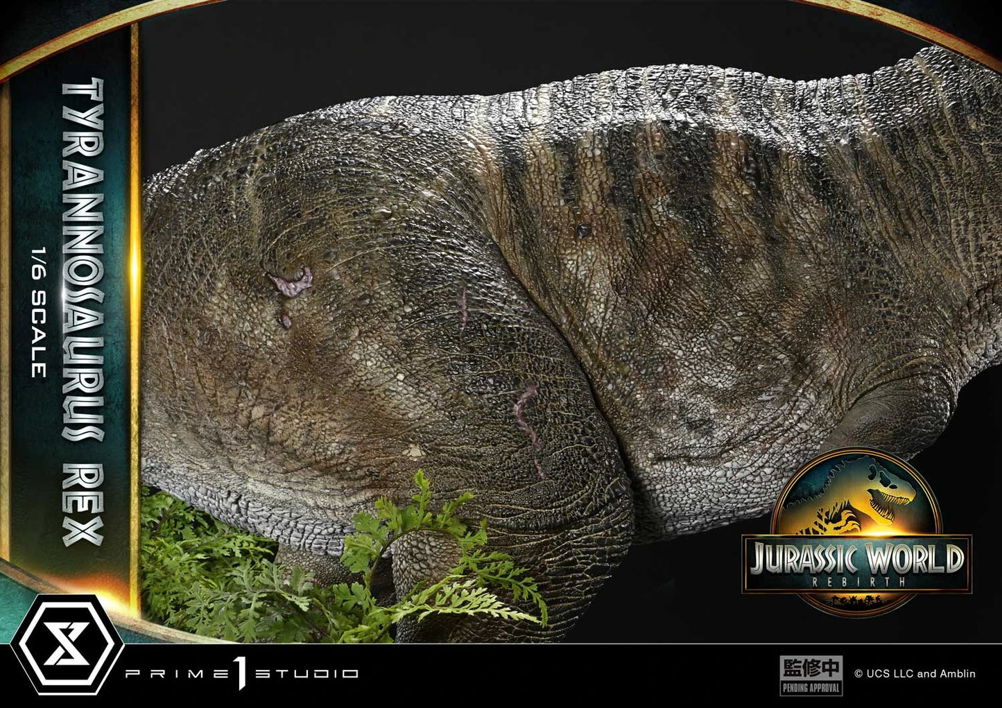 Preventa Resina Tyrannosaurus Rex Figura Jurassic World: Renace Prime 1 (Licencia) Estudio