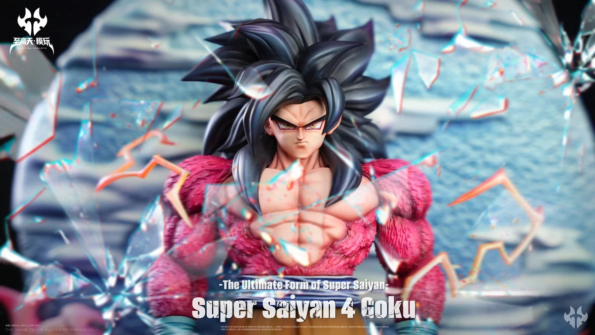 Preventa Resina Goku SSJ4 Figura Dragon Ball 1/6, 1/4 The High Heavens Estudio
