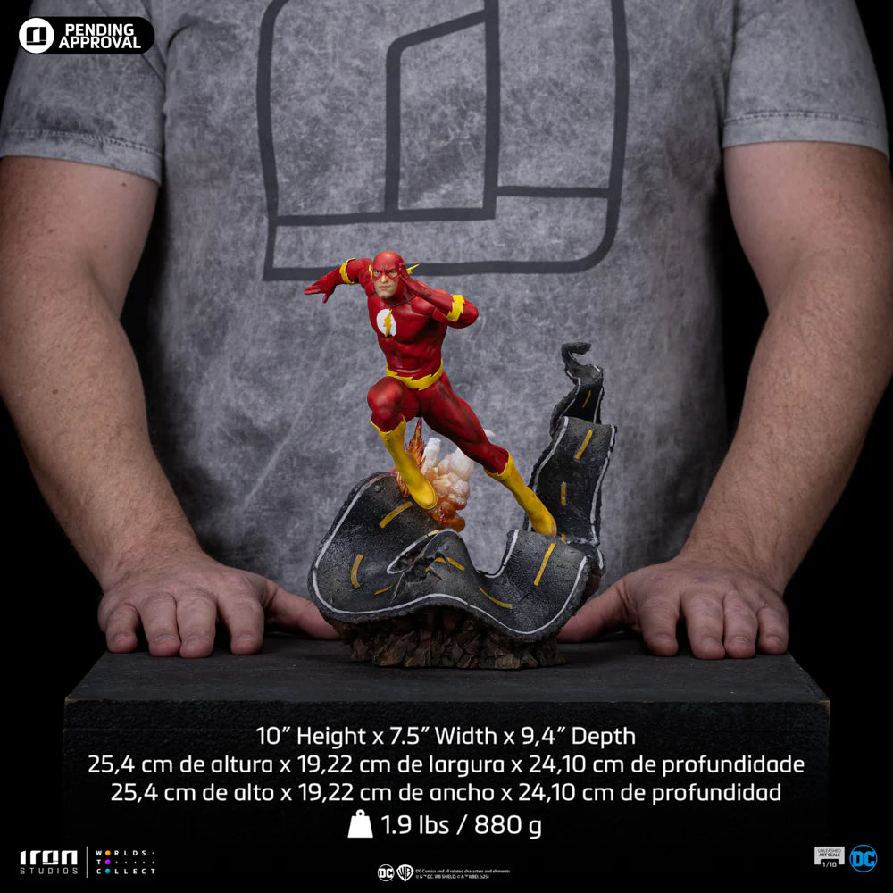 Preventa Resina The Flash Figura DC Comics Iron (Licencia) Estudio
