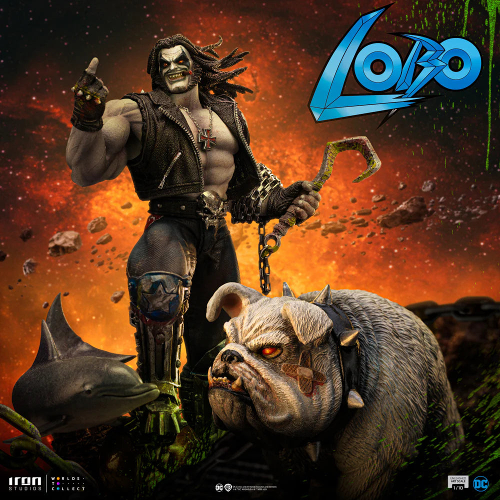Preventa Resina Lobo Figura DC Comics Iron (Licencia) Estudio