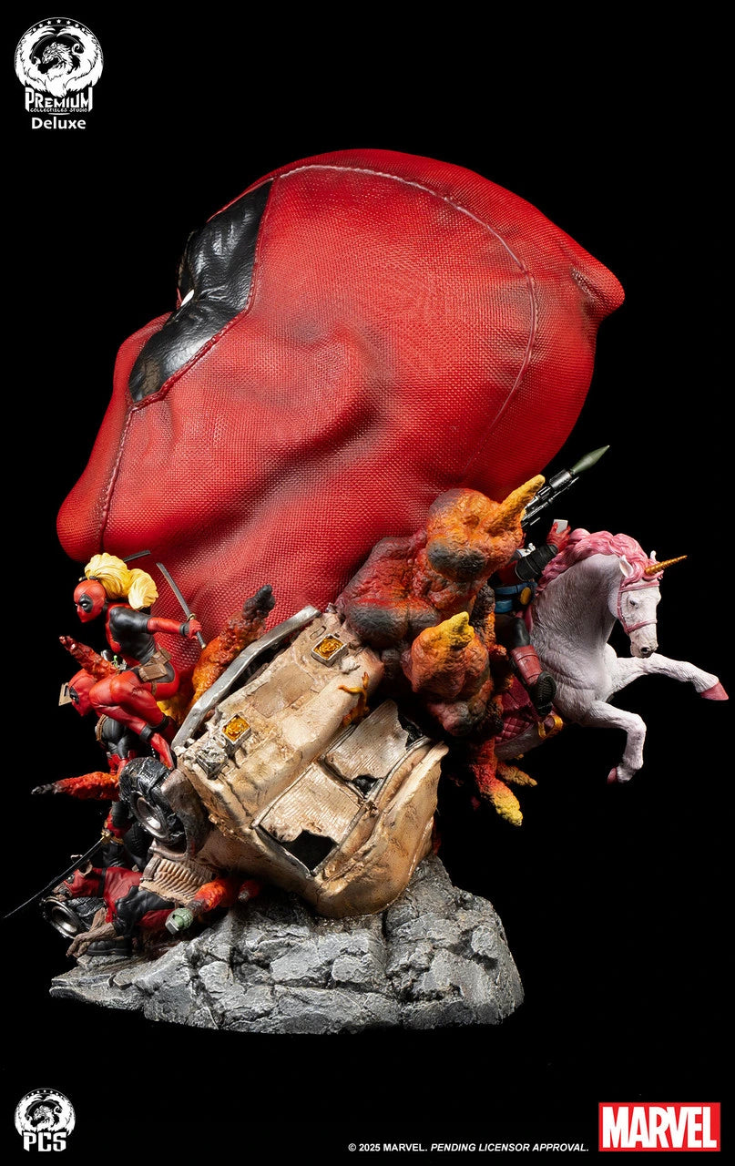 Preventa Resina Deadpool Figura Deadpool Premium Collectibles (Licencia) Estudio
