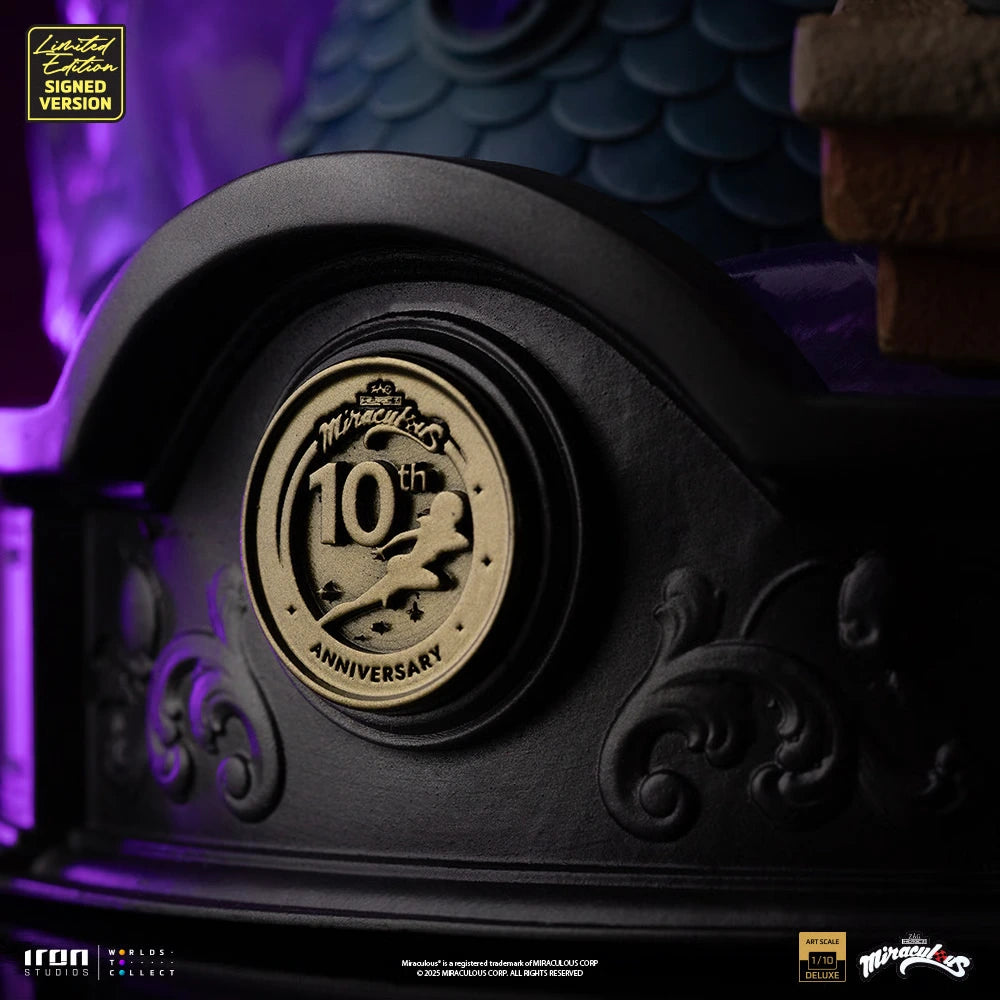 Preventa Resina LadyBug & Cat Noir Figura Miraculous Iron (Licencia) Estudio