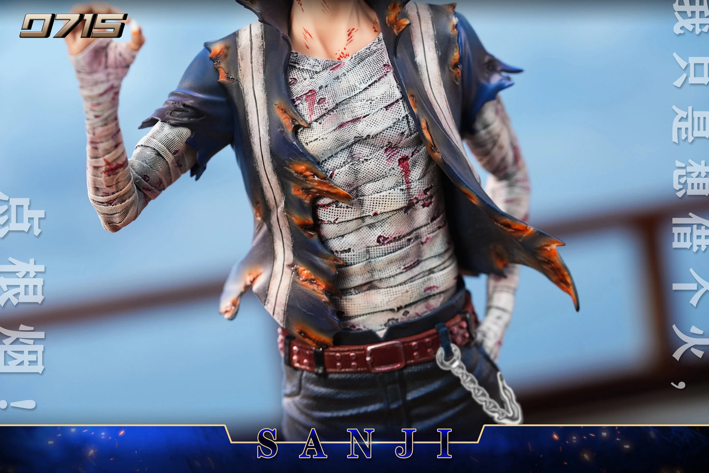 Preventa Resina Sanji Vinsmoke Figura One Piece 715 Estudio