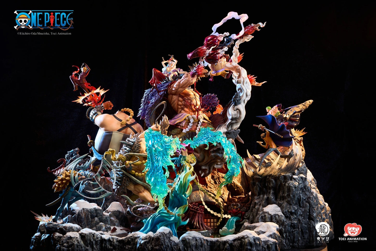Preventa Resina Mugiwaras vs Piratas de las Bestias Figura One Piece Ryu (Licencia) Estudio