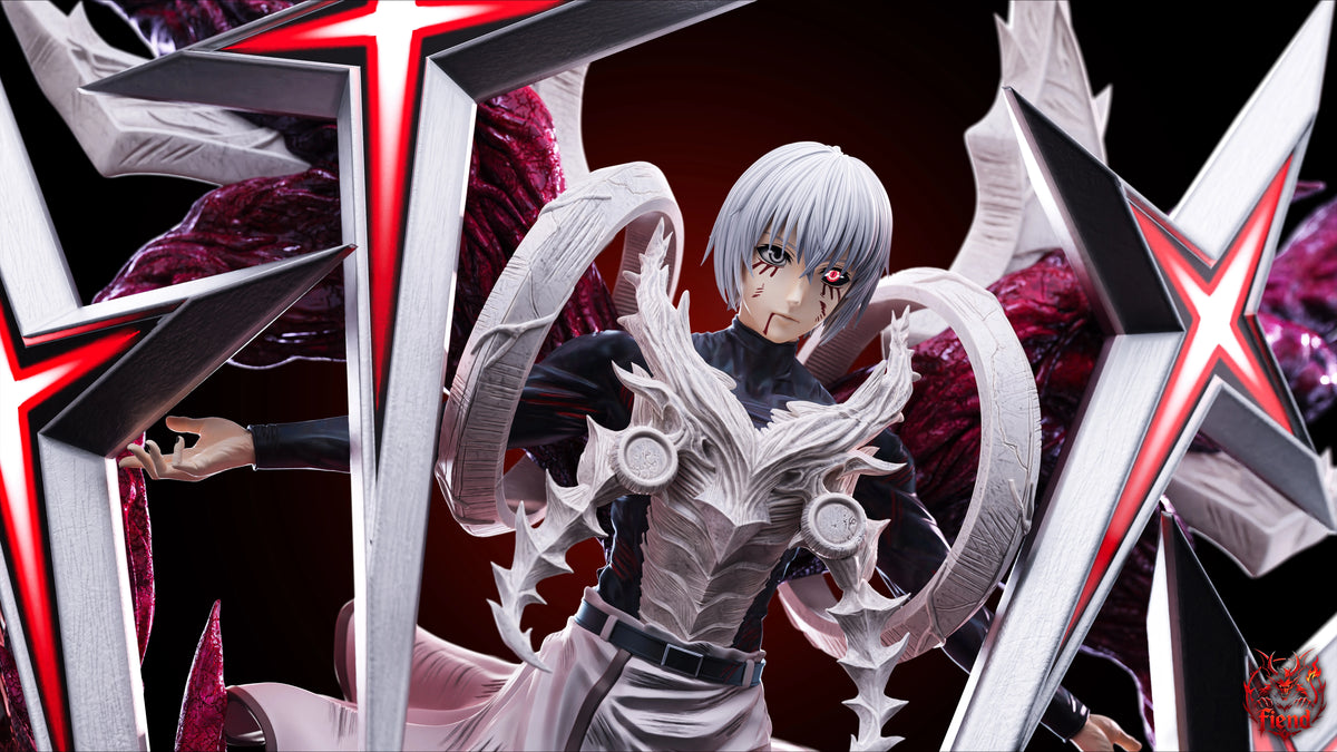 Preventa Resina Ken Kaneki Figura Tokyo Ghoul 1/6 Fiend Estudio