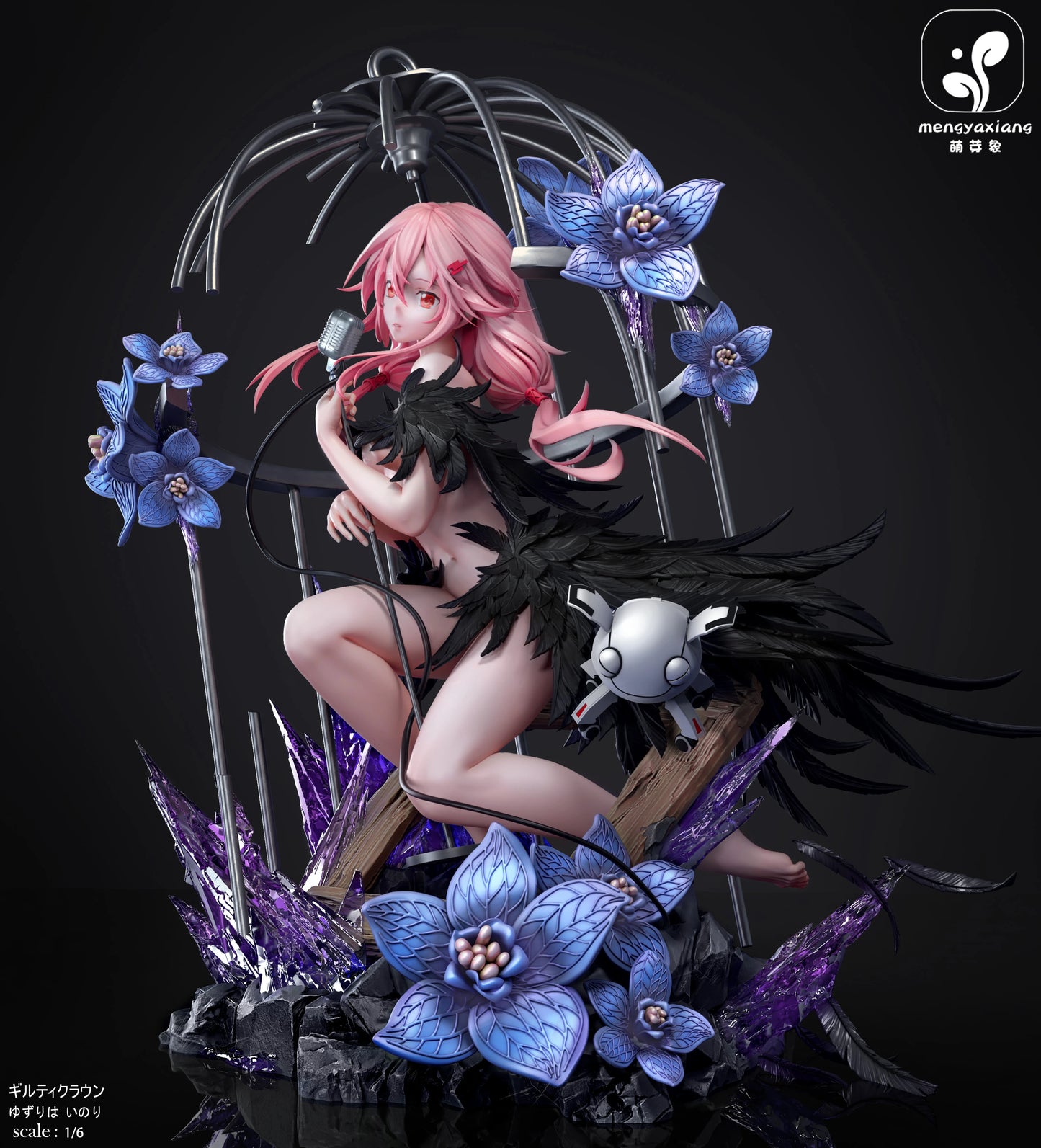 Preventa Resina Inori Yuzuriha Figura Guilty Crown Meng Ya Xiang Estudio