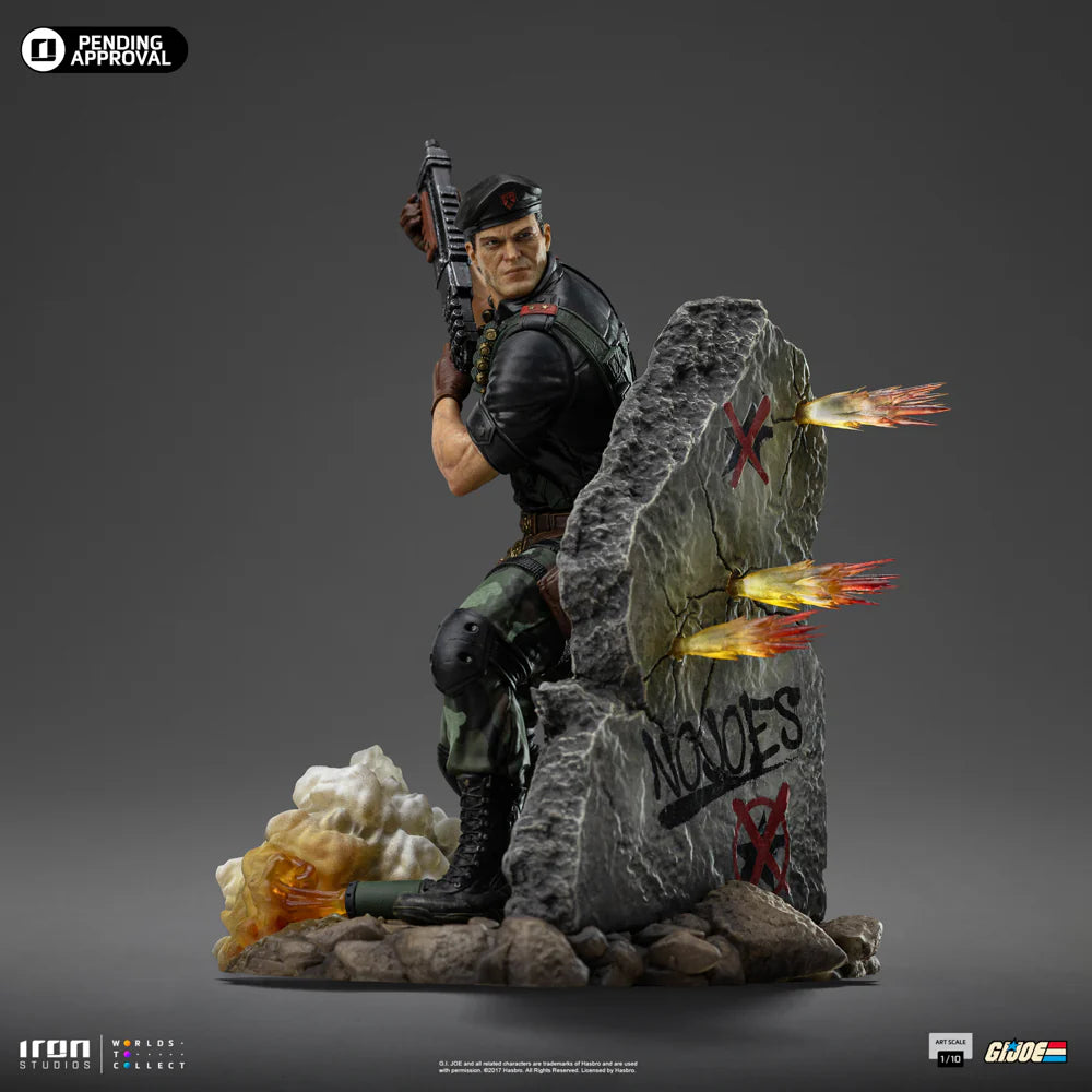 Preventa Resina Flint Figura G.I Joe Iron (Licencia) Estudio