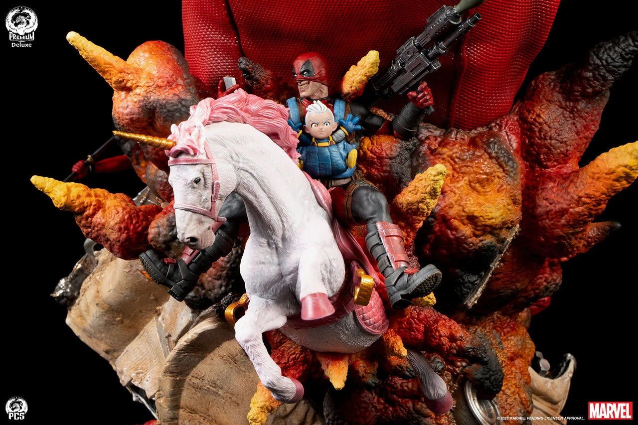Preventa Resina Deadpool Figura Deadpool Premium Collectibles (Licencia) Estudio
