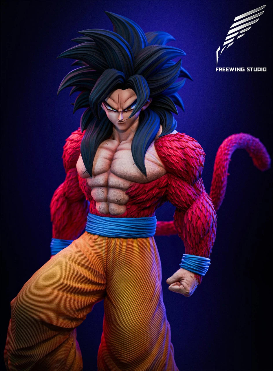 Preventa Resina Goku SSJ4 Figura Dragon Ball Freewing Estudio