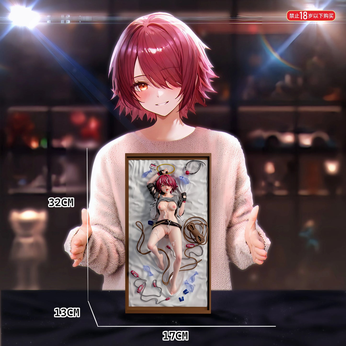 Preventa Resina Exusiai Figura Arknights Fish Head Estudio