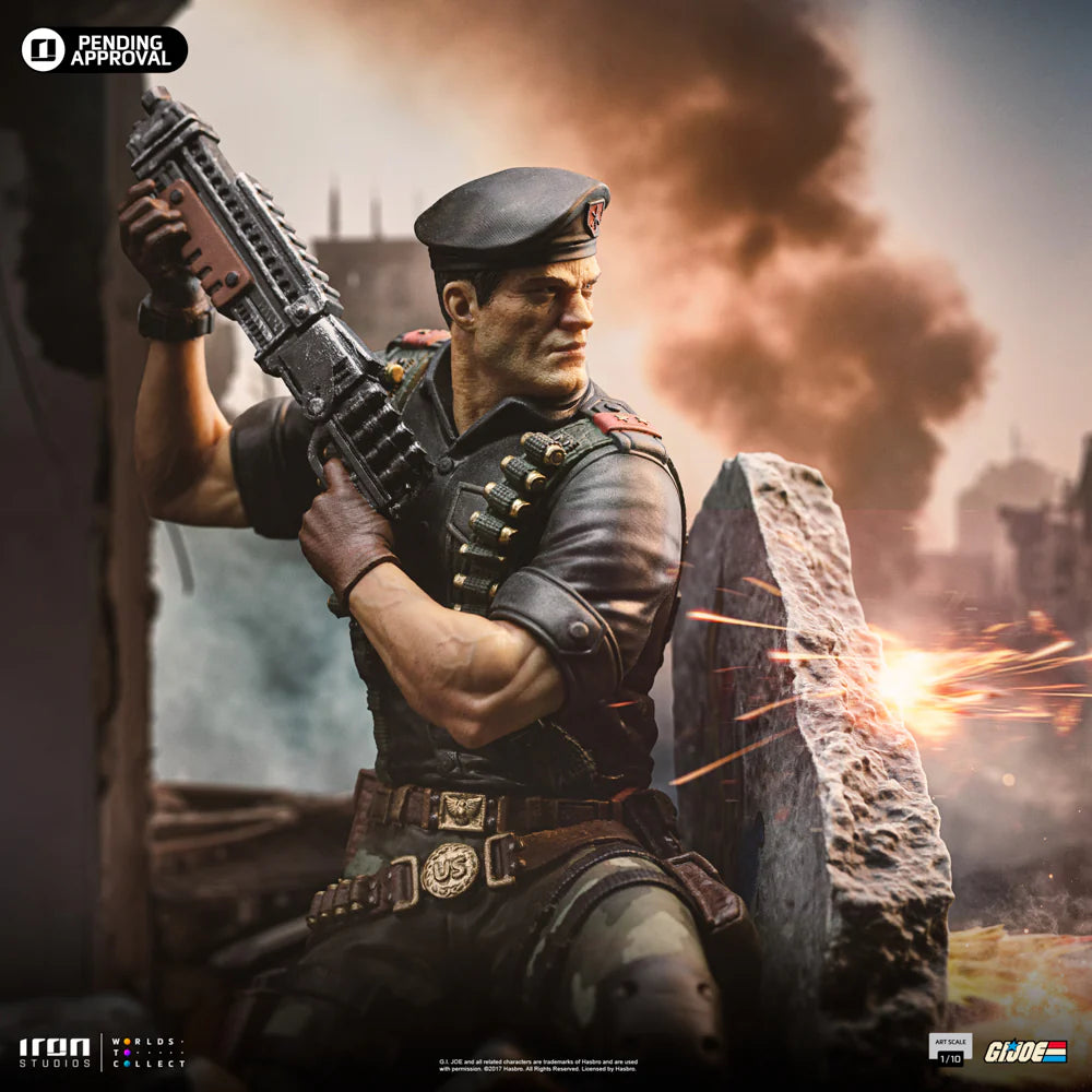 Preventa Resina Flint Figura G.I Joe Iron (Licencia) Estudio