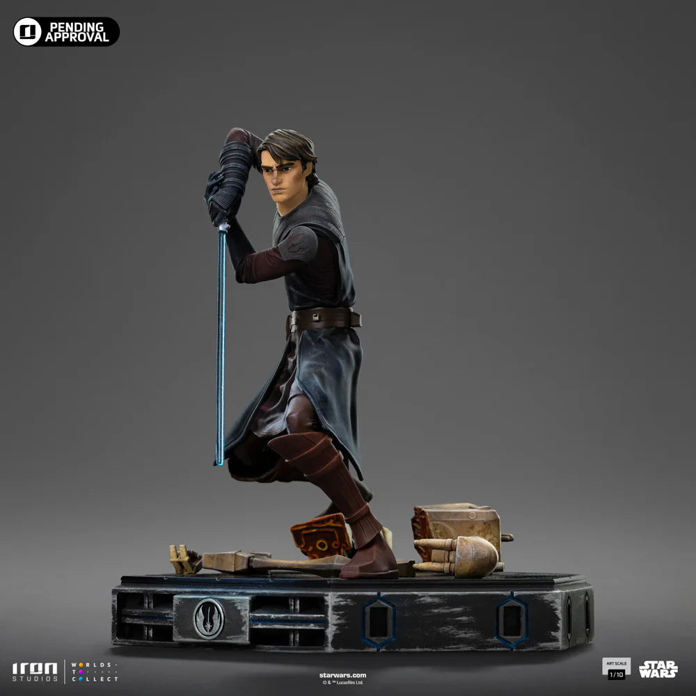 Preventa Resina Anakin Skywalker Figura Star Wars: La guerra de los clones Iron (Licencia) Estudio