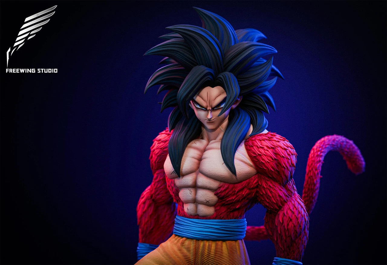 Preventa Resina Goku SSJ4 Figura Dragon Ball Freewing Estudio