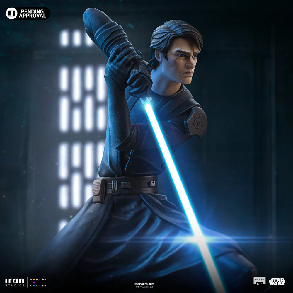 Preventa Resina Anakin Skywalker Figura Star Wars: La guerra de los clones Iron (Licencia) Estudio