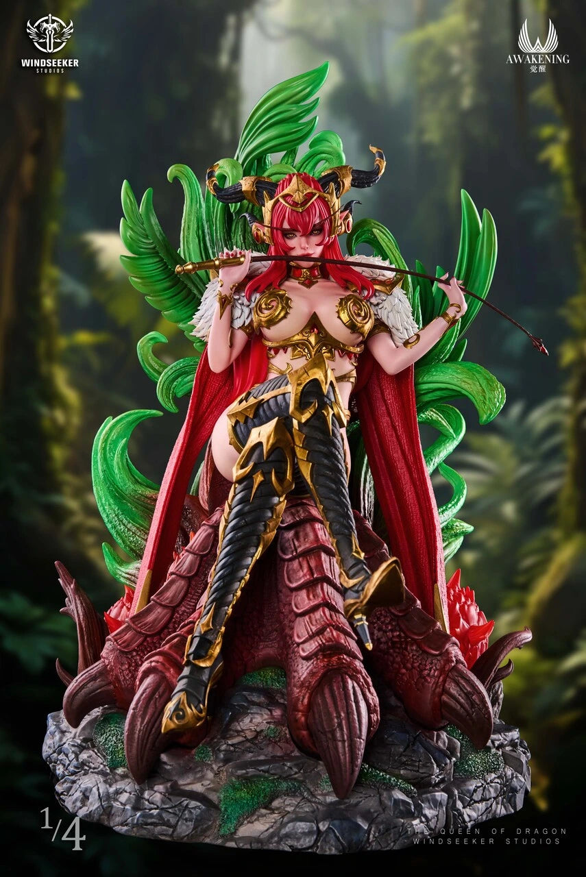Preventa Resina Alexstrasza Figura World of Warcraft Windseeker & Awakening Estudio