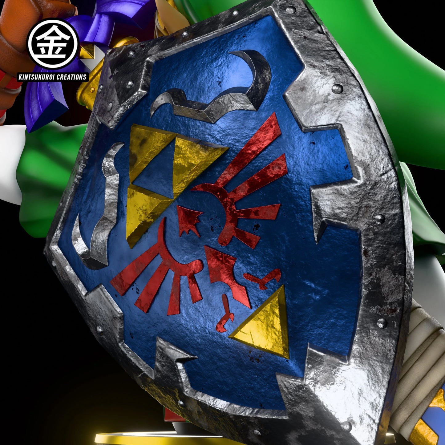 Preventa Resina Link Figura The Legend Of Zelda Kintsukuroi Creations Estudio