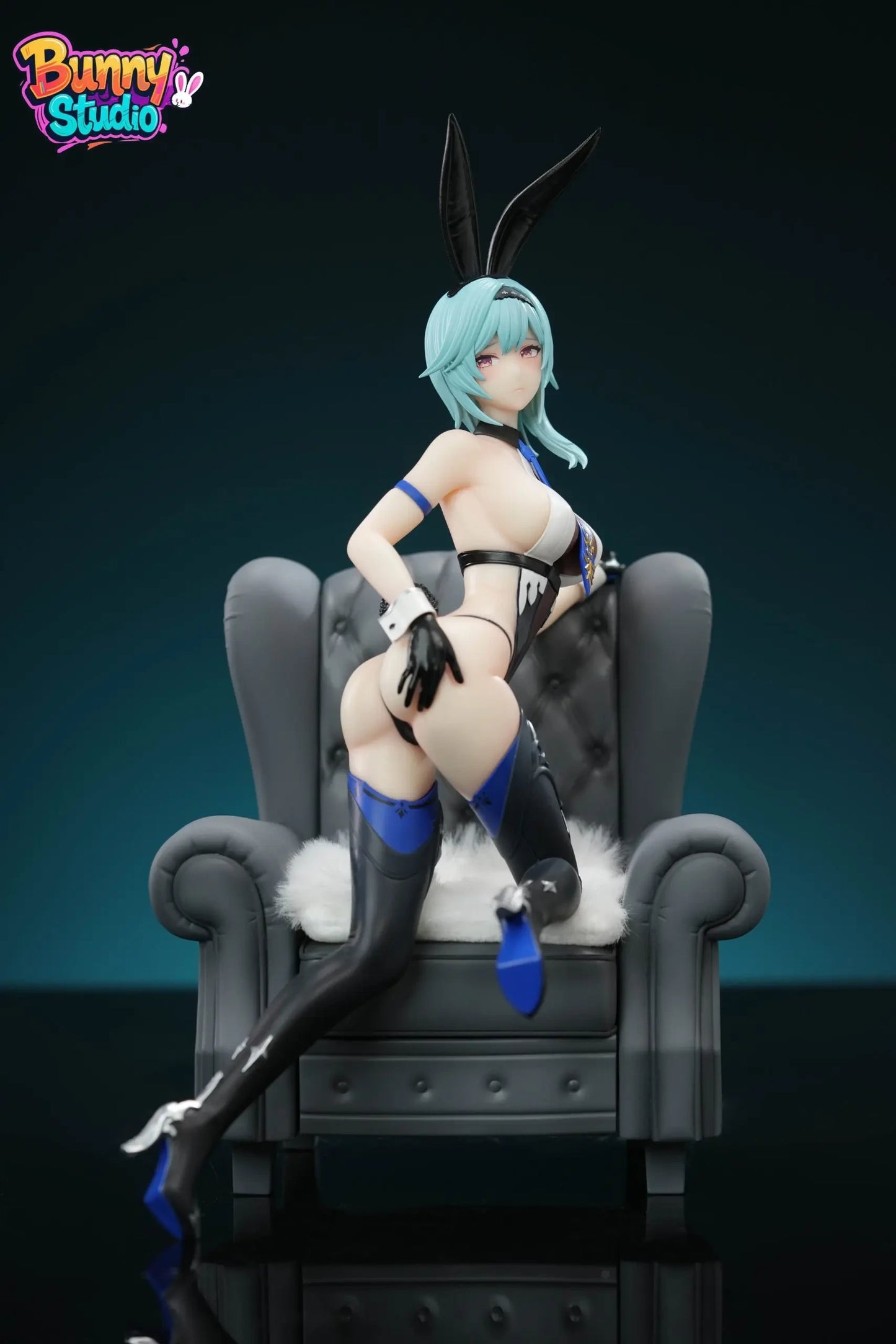 Preventa Resina Yoimiya, Eula Lawrence, Keging, Astrologist Mona Megistus, Jean Figura Genshin Impact Bunny Estudio