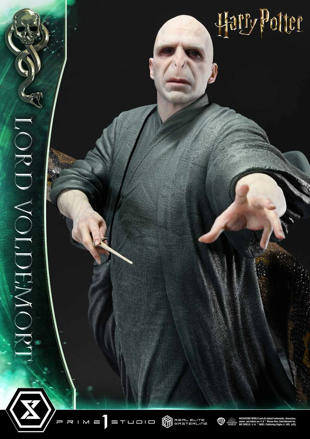 Preventa Resina Lord Voldemort Figura Harry Potter Prime 1 (Licencia) Estudio