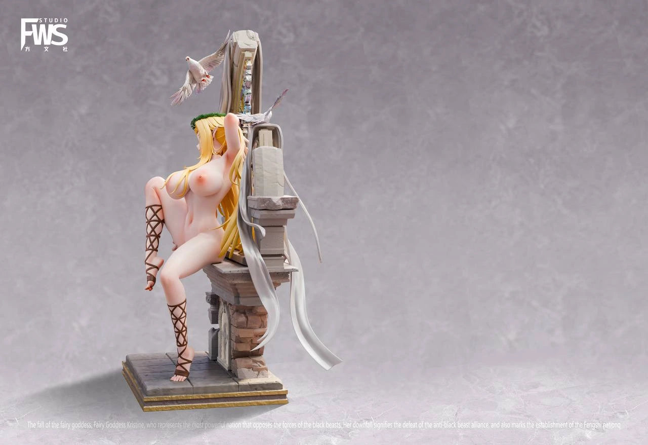 Preventa Resina Celestine Lucross Figura Kuroinu FWS Estudio