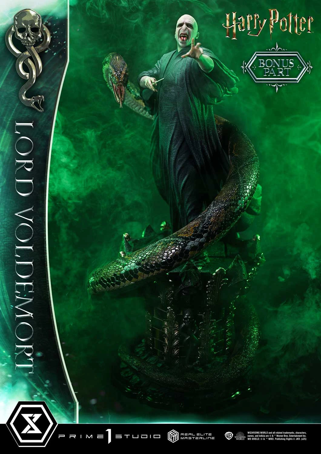 Preventa Resina Lord Voldemort Figura Harry Potter Prime 1 (Licencia) Estudio