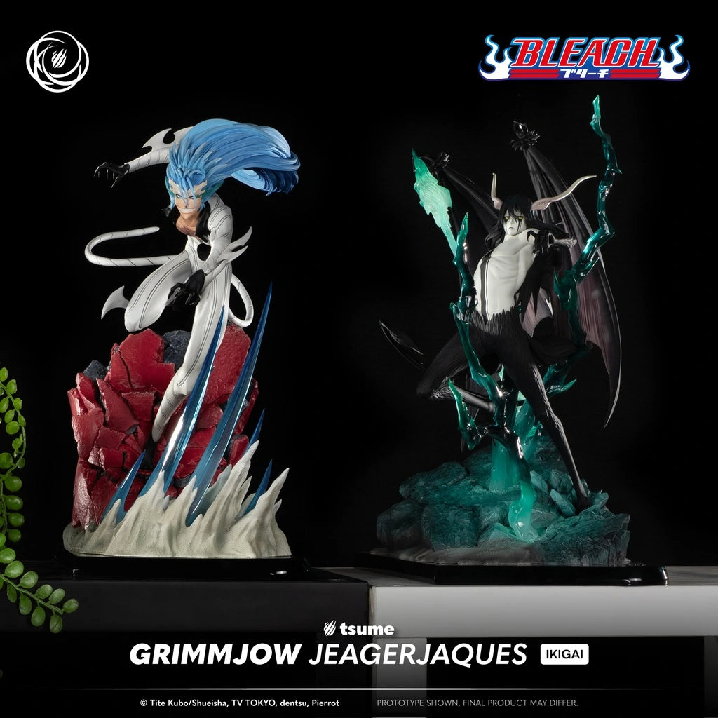 Preventa Resina Grimmjow Jeagerjaques Figura Bleach Tsume Art (Licencia) Estudio