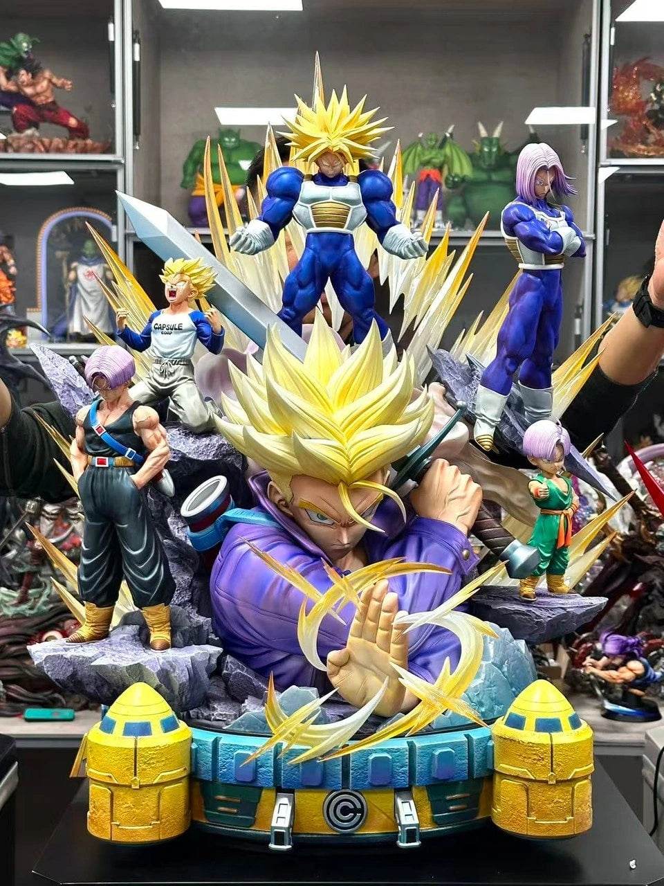 Preventa Resina Trunks Figura Dragon Ball SHK Estudio