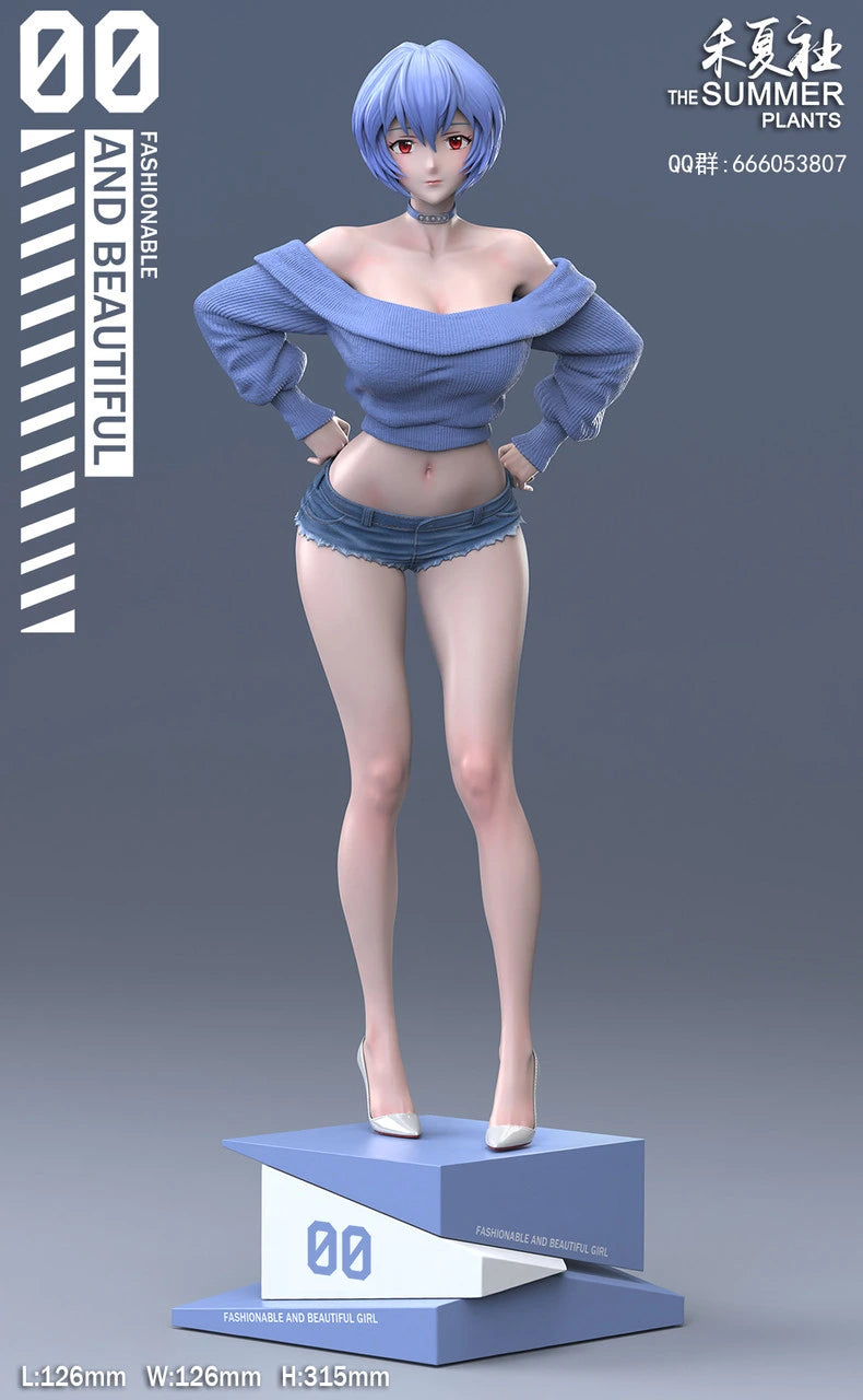 Preventa Resina Rei Ayanami Figura Evangelion The Summer Plans Estudio
