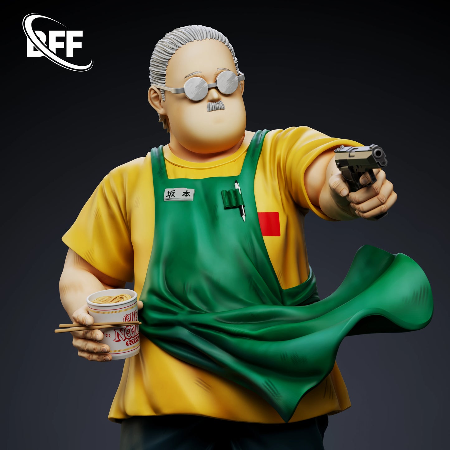 Preventa Resina Taro Sakamoto Figura Sakamoto Days! BFF Estudio