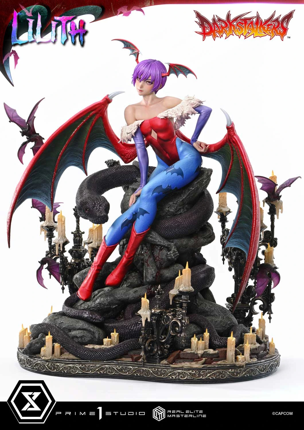 Preventa Resina Lilith Figura Darkstalkers Prime 1 (Licencia) Estudio