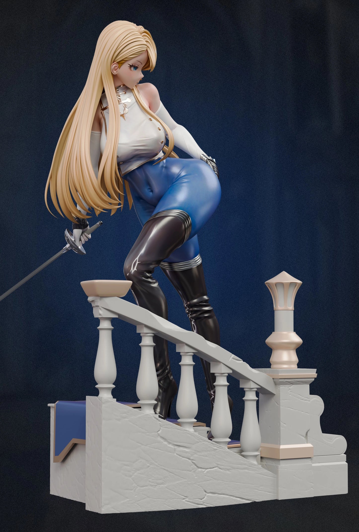 Preventa Resina Wilhelmina Figura Brown Dust QBYGZ Estudio