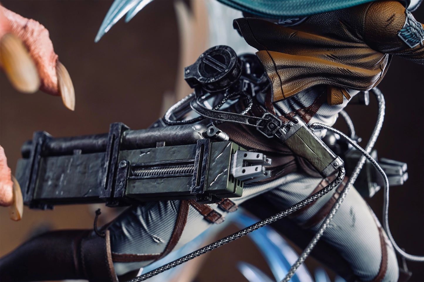Preventa Resina Levi vs Zeke Figura Attack On Titan Hertz Estudio