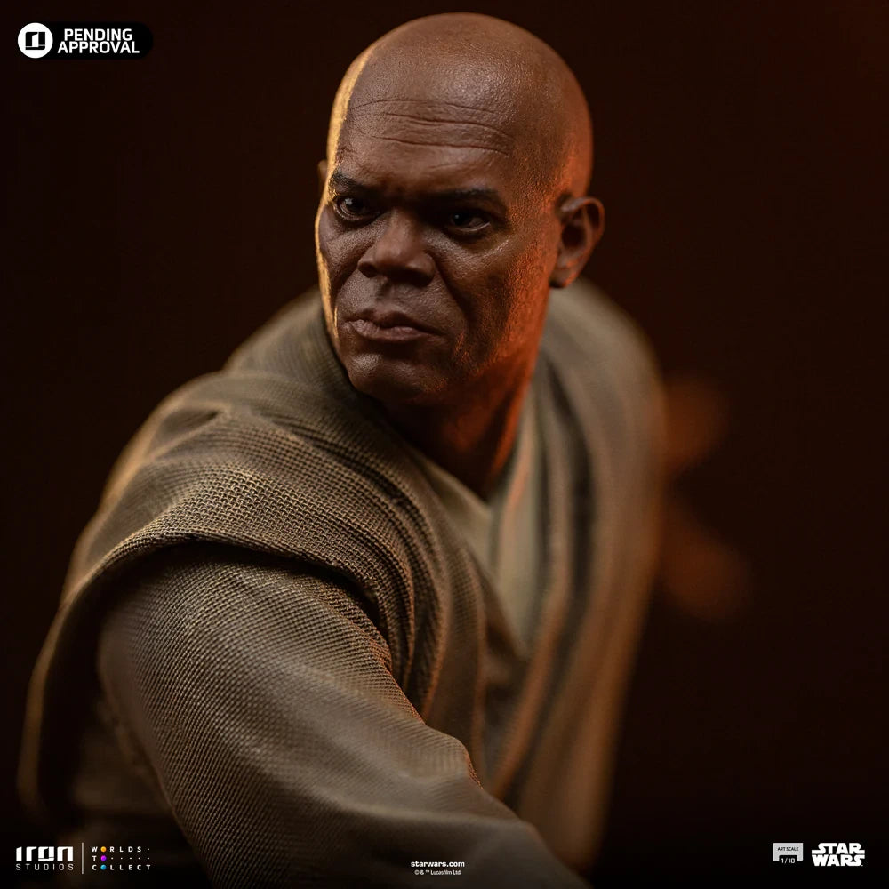 Preventa Resina Mace Windu Figura Star Wars Iron (Licencia) Estudio
