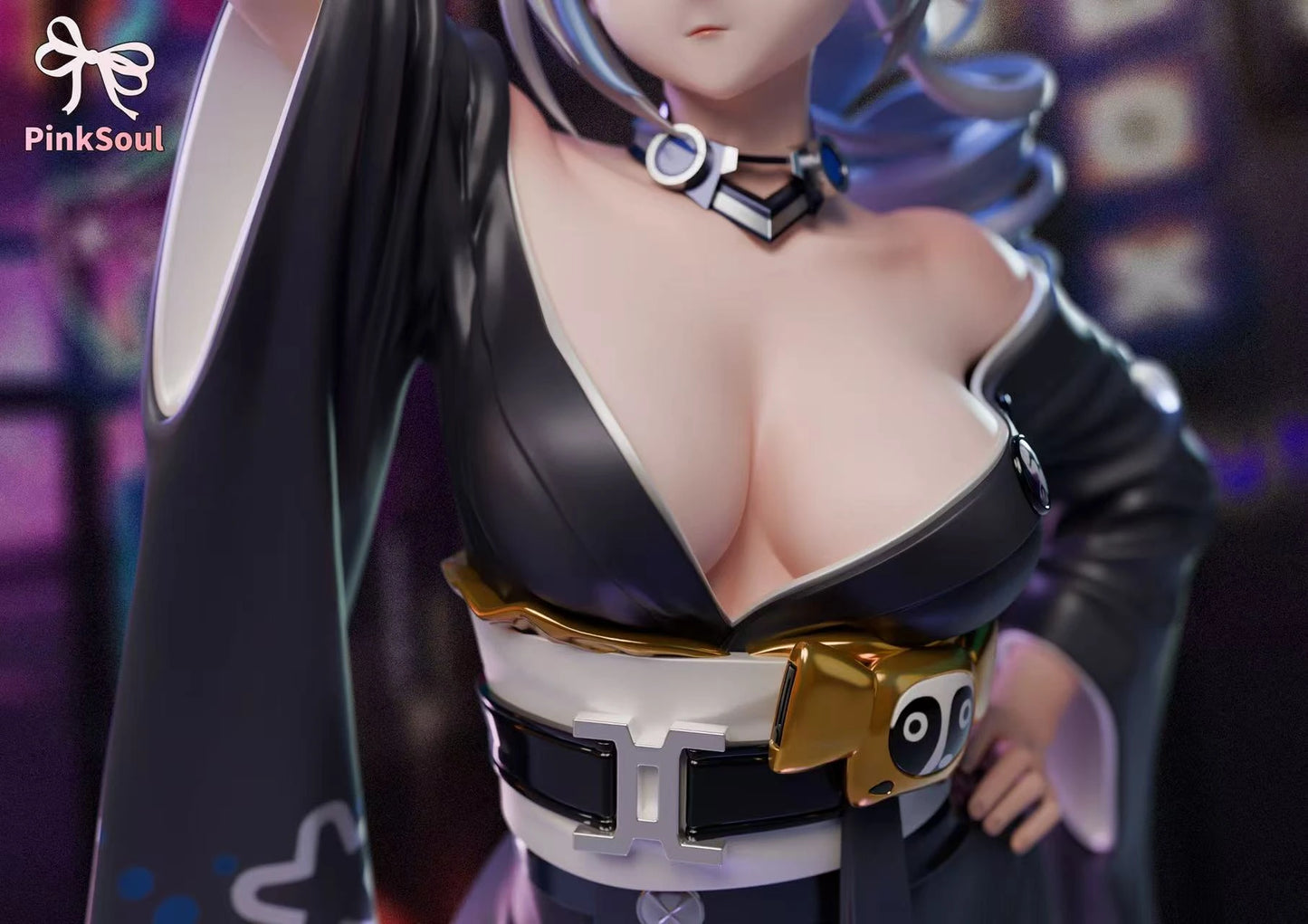 Preventa Resina Silver Wolf Figura Honkai: Star Rail PinkSoul Estudio