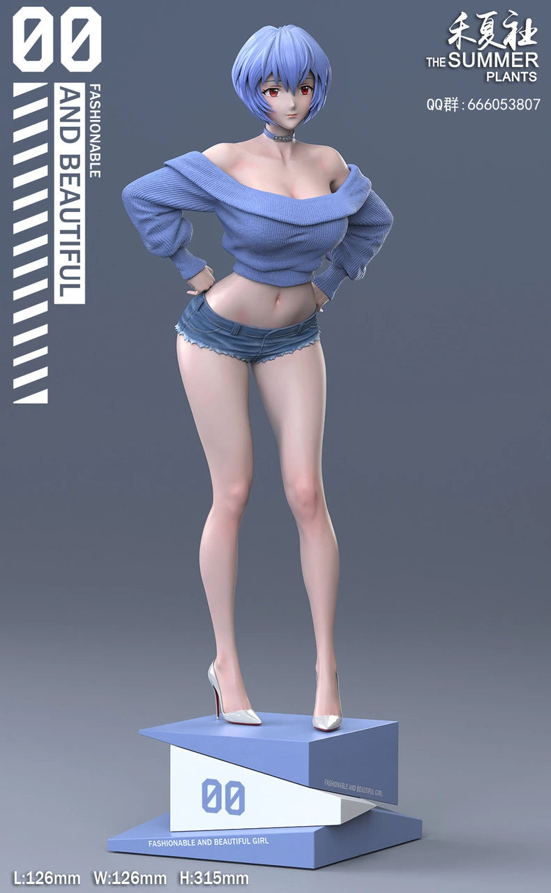 Preventa Resina Rei Ayanami Figura Evangelion The Summer Plans Estudio
