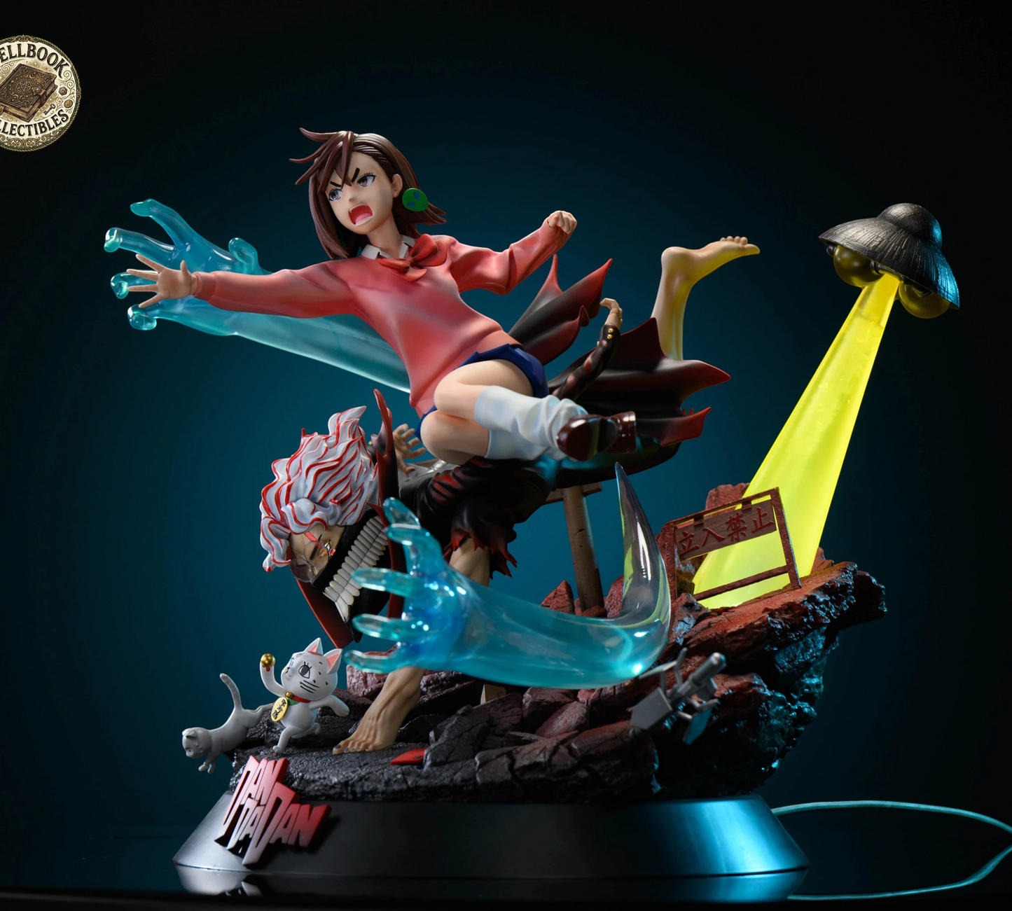 Preventa Resina Momo & Okarun Figura DanDaDan Spellbook Collectibles Estudio