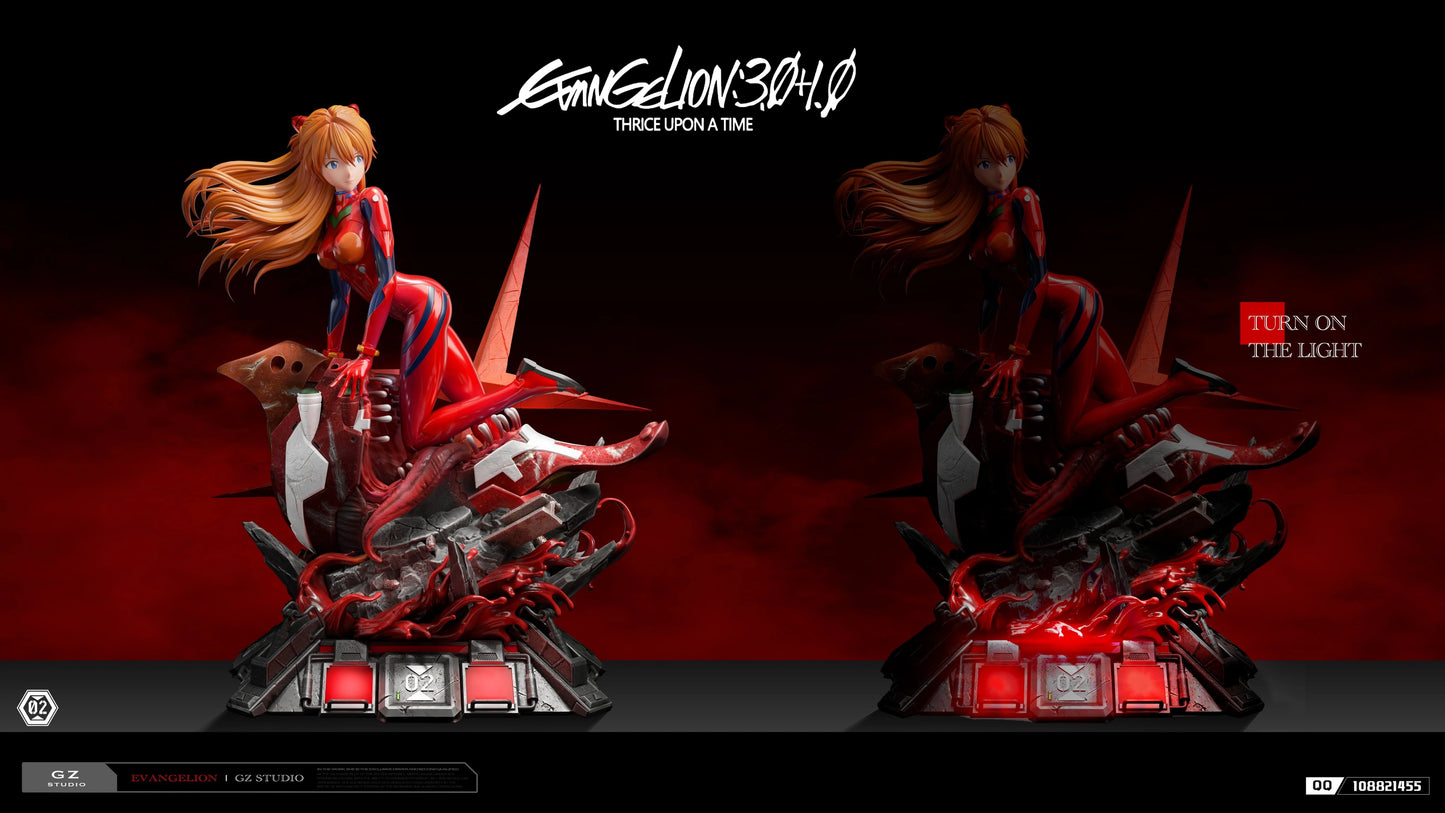 Preventa Resina Asuka Figura Evangelion Gz Estudio